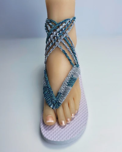 free crochet sandal pattern