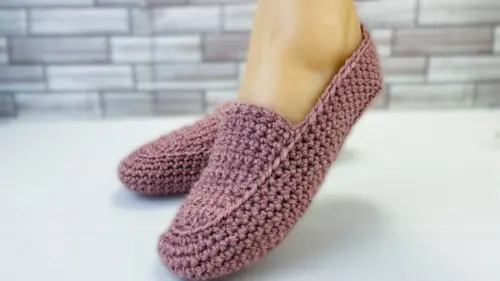 crochet slippers