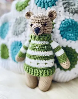 free crochet teddy bear patterns