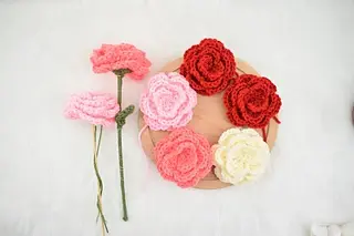  Free crochet flower patterns