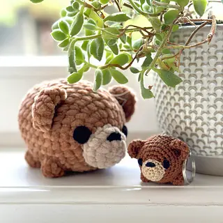 stuffed bear crochet pattern