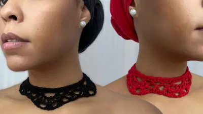 crochet choker