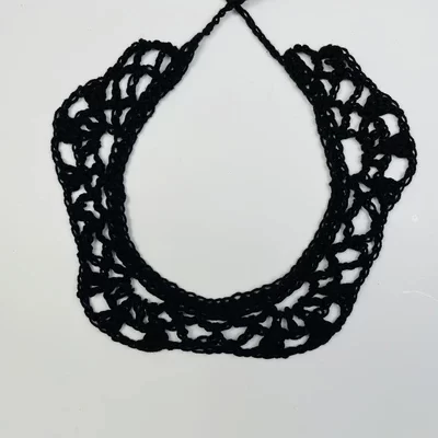 crochet choker necklace
