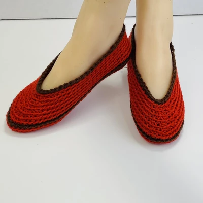 crochet slipper free pattern