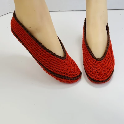 crochet slipper free pattern