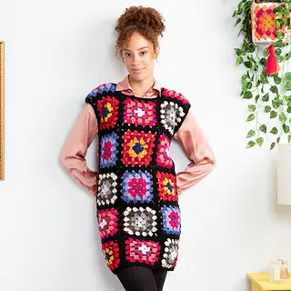 granny square dress