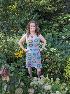 granny square dress