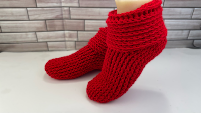 crochet house slippers free pattern
