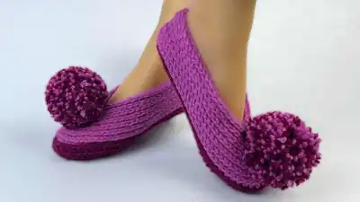 How to crochet slippers