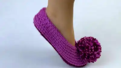 Free crochet slipper pattern