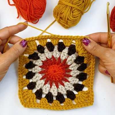 easy crochet granny square