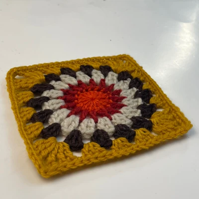 crochet granny square beginner