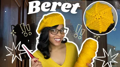 Free crochet Beret pattern