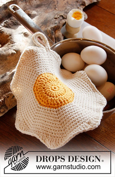 easy crochet potholder