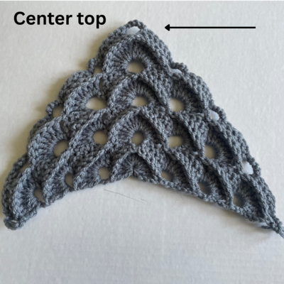 Crochet shawl pattern