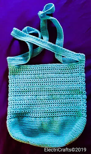 Crochet market bag