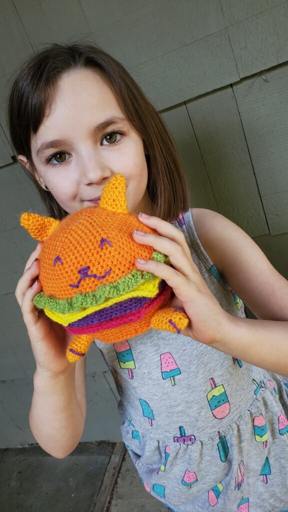 Crochet cat