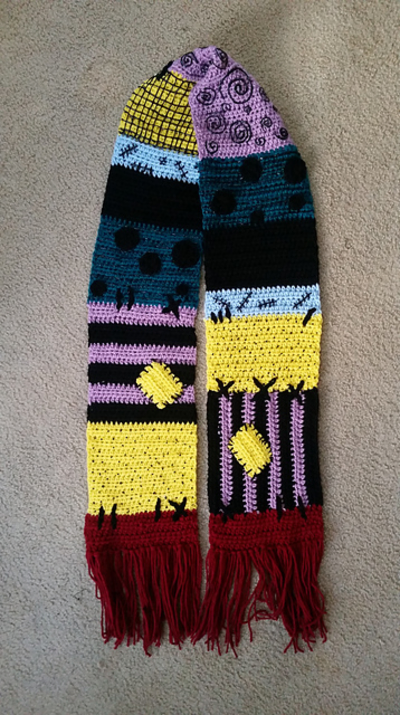 The nightmare before christmas crochet pattern