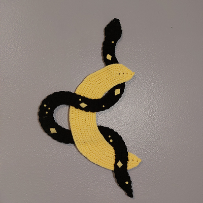 Crochet wall hanging