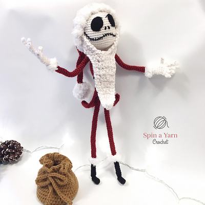 Jack Skellington crochet pattern