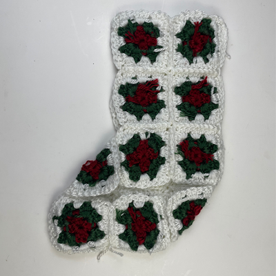 beginner crochet stocking