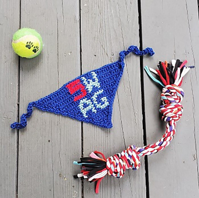 free dog bandana pattern