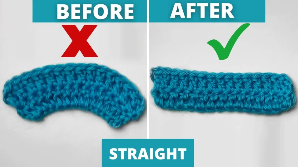why is my crochet curling