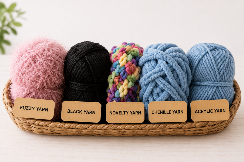 Yarn beginner crocheters should avoid