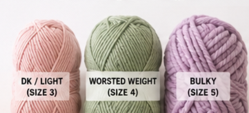 easiest yarn to crochet with