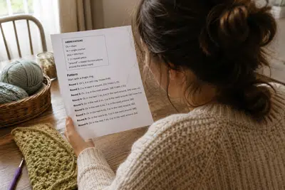 struggling reading crochet patterns