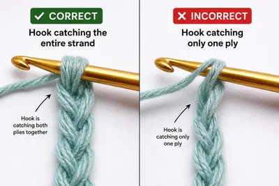 How to stop yarn from splitting
